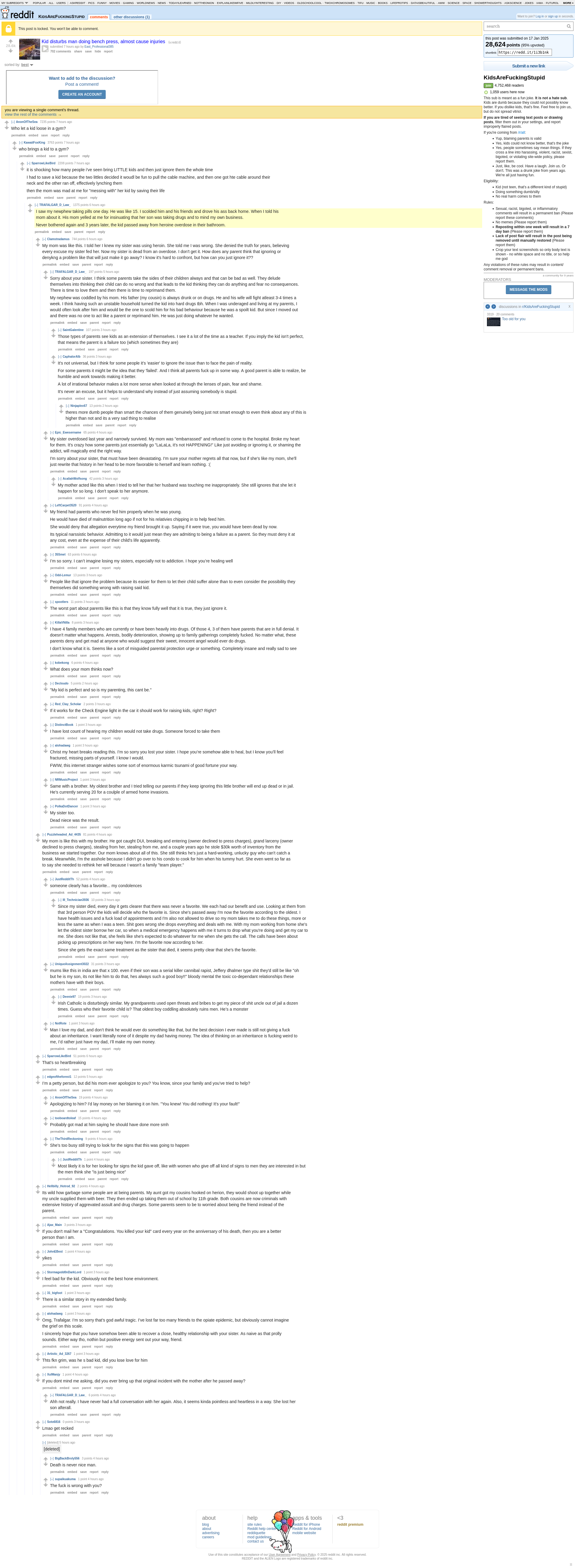 screenshot from reddit